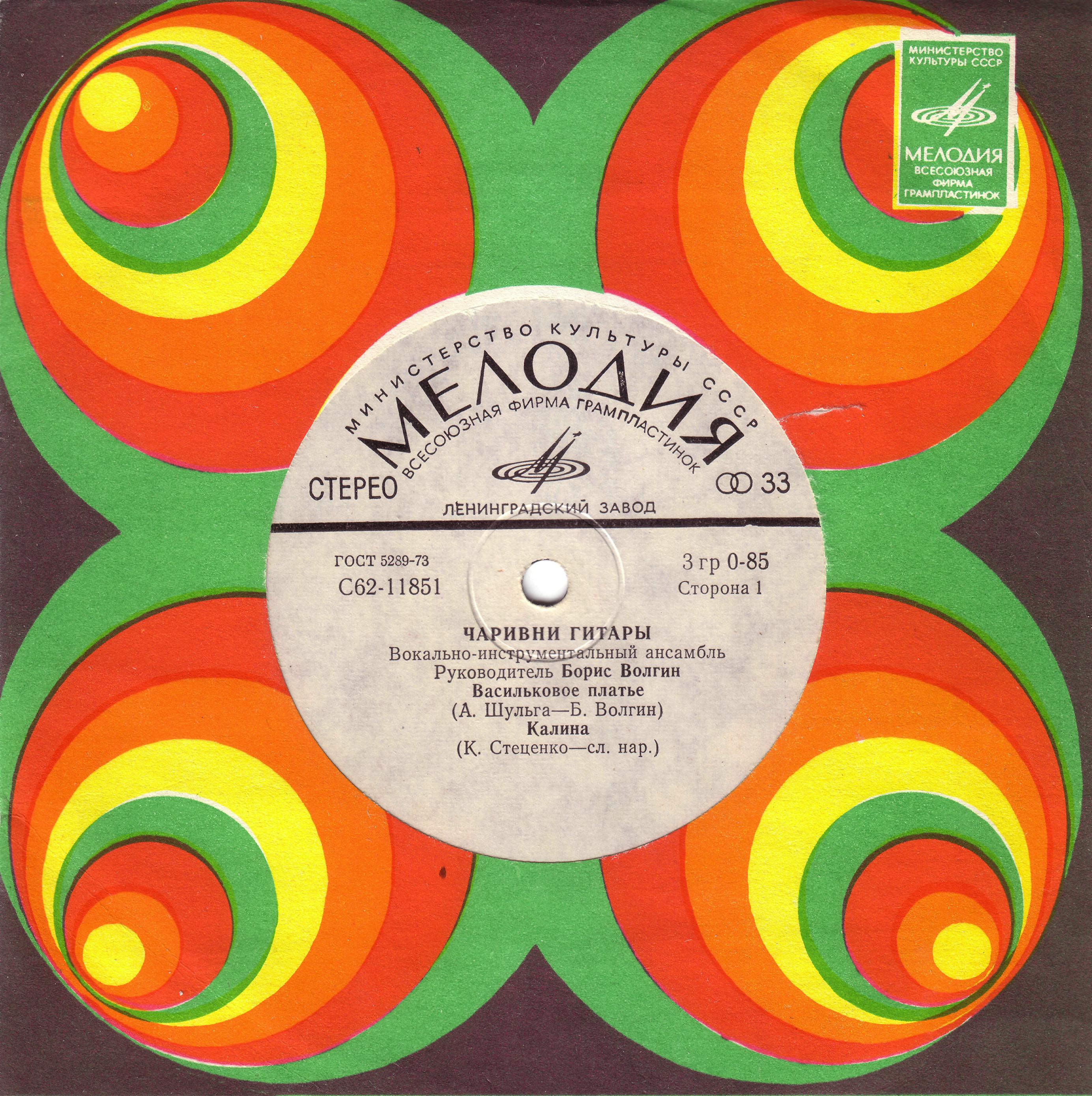 ВИА "ЧАРИВНИ ГИТАРЫ", рук. Б.Волгин