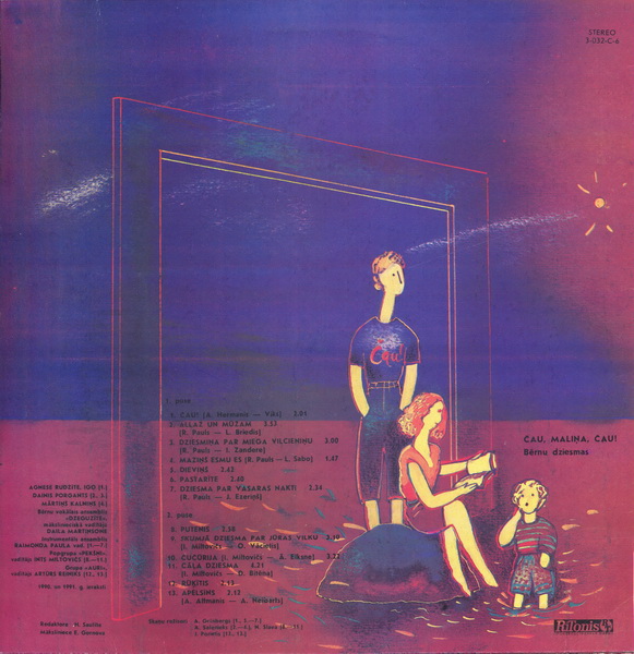 Čau, Maliņa, Čau! (Bernu Dziesmas)