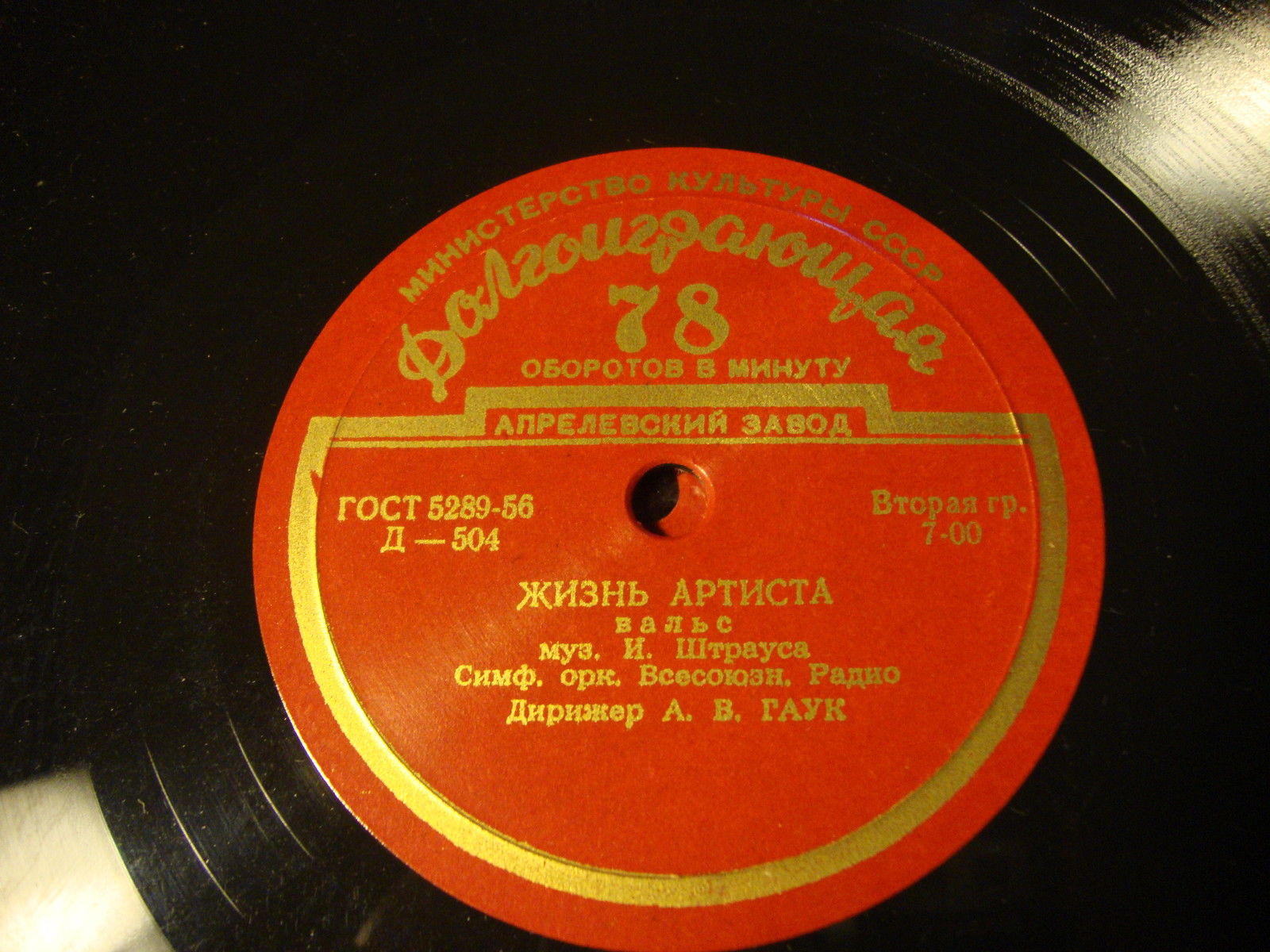 И. ШТРАУС (1825–1899): Вальсы «Жизнь артиста» и «Весенние голоса» (А. Гаук)