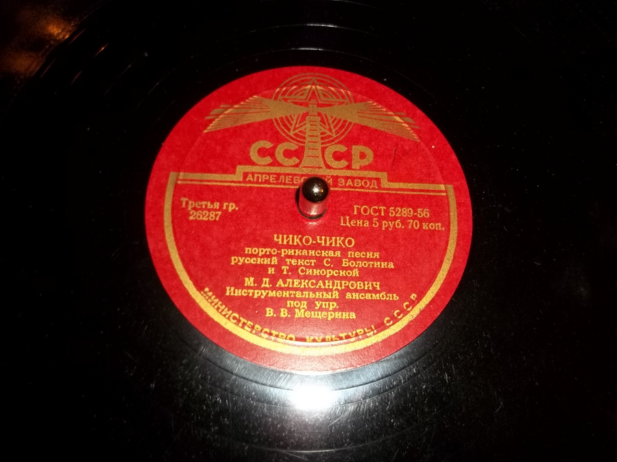 М. Александрович — Черноглазая ласточка / Чико-чико