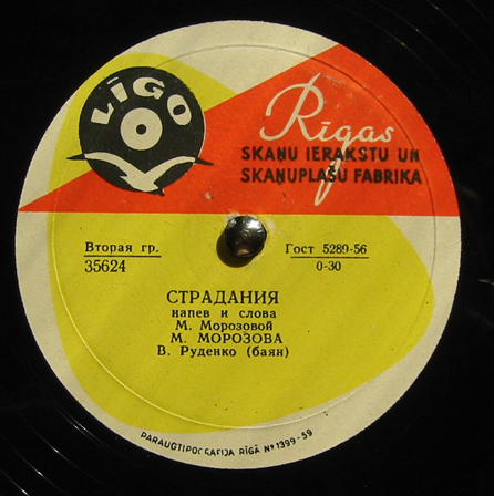 Далеко уехал милый / Страдания