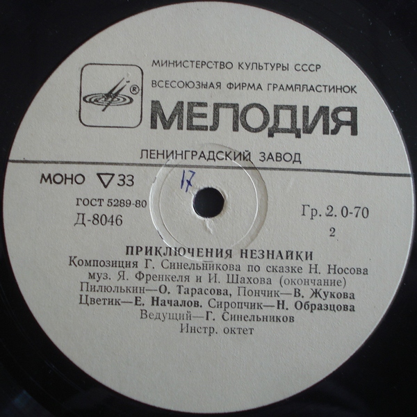Н.Носов. Приключения Незнайки