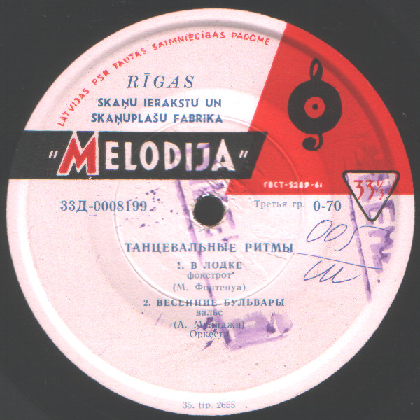 ТАНЦЕВАЛЬНЫЕ РИТМЫ