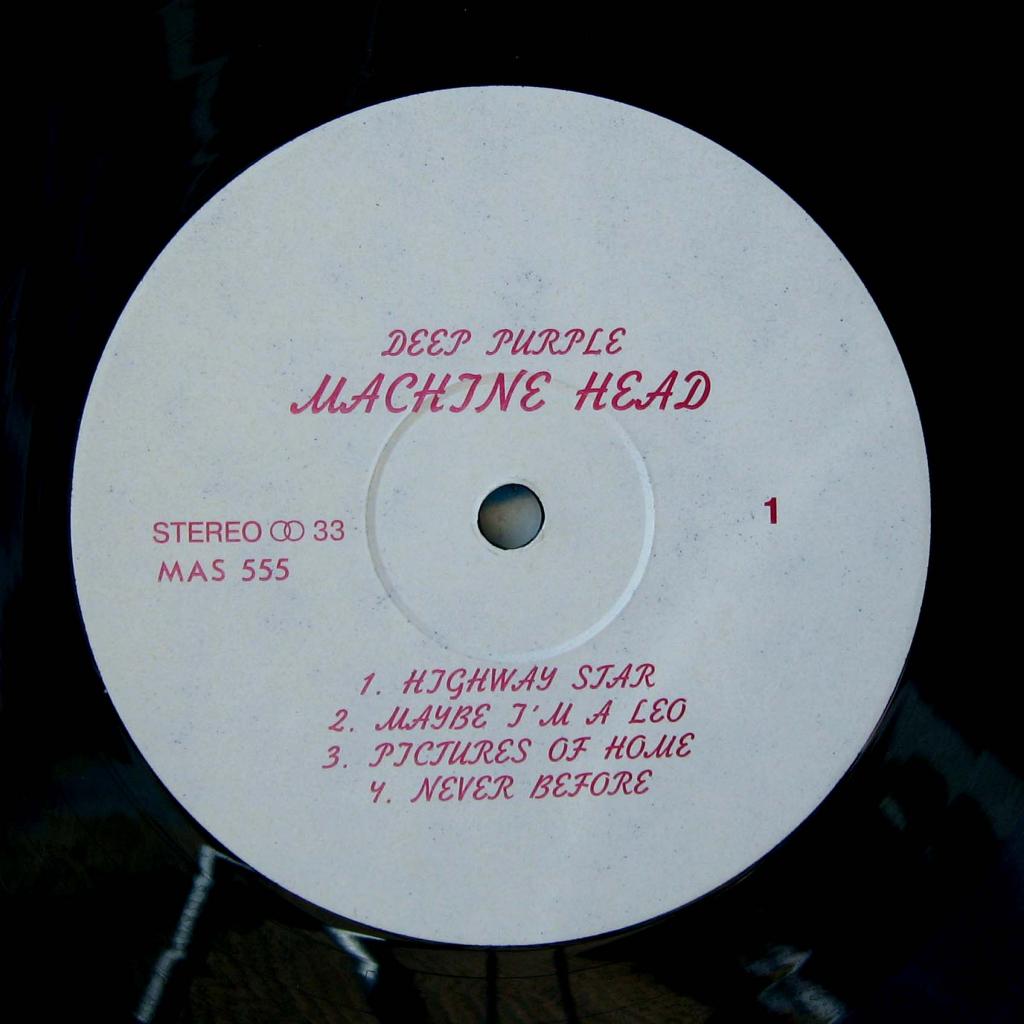 DEEP PURPLE. Machine Head