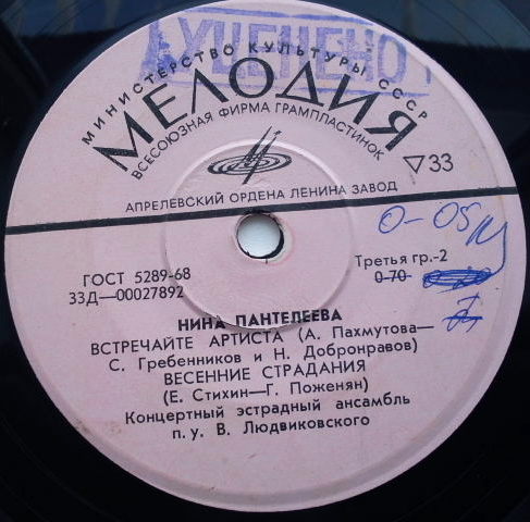 Нина Пантелеева