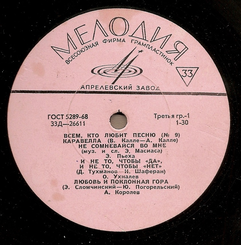 Всем, кто любит песню (№ 9)