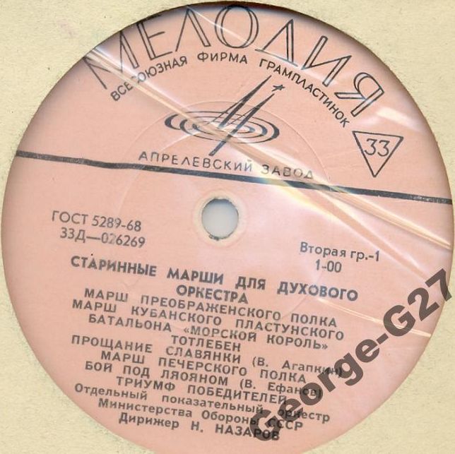 Старинные марши и вальсы для духового оркестра