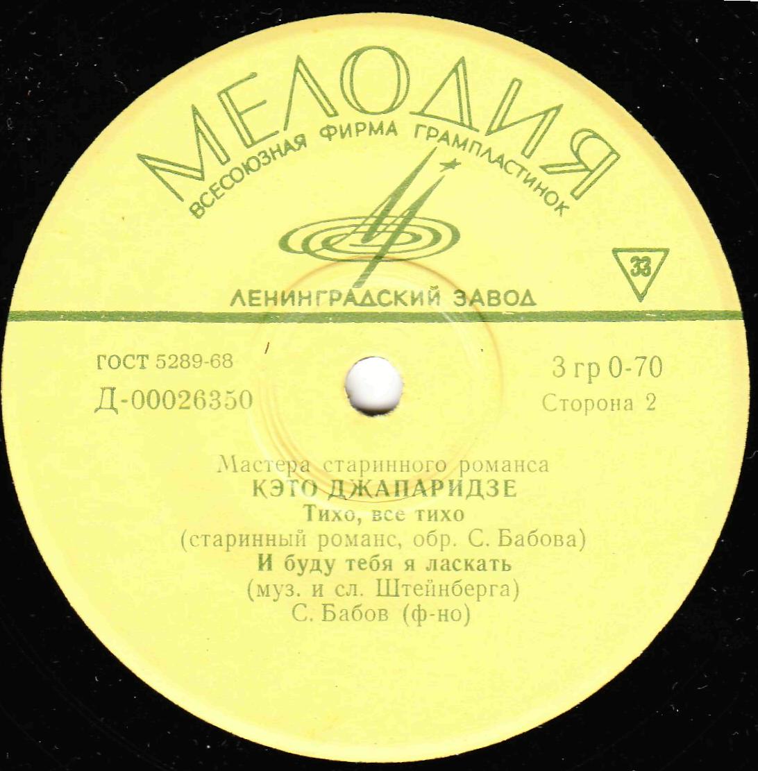 Мастера старинного романса