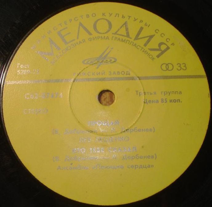 Эстрадные песни