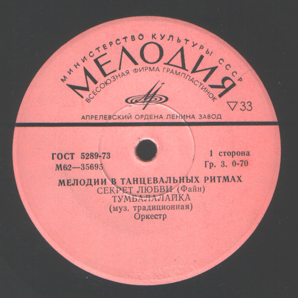 Мелодии в танцевальных ритмах