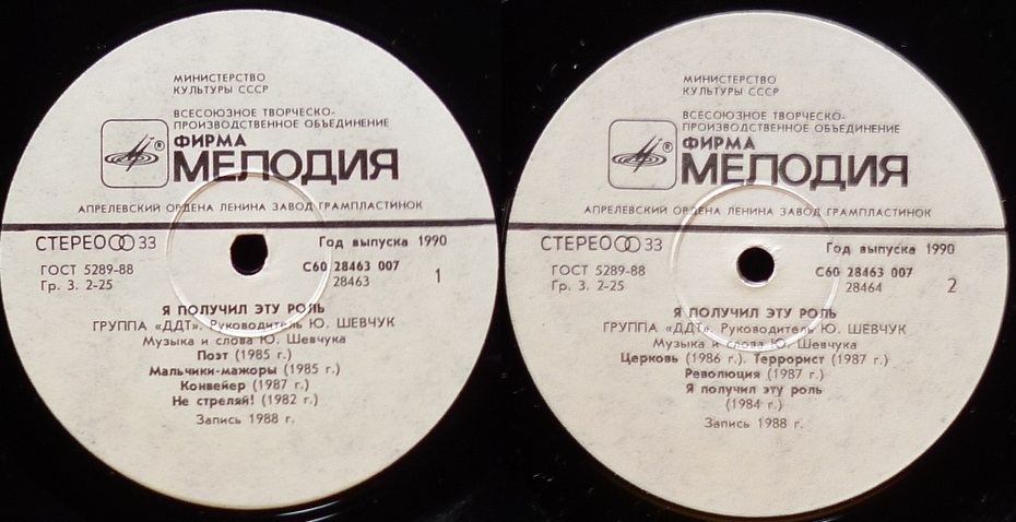 Группа «ДДТ». Я получил эту роль