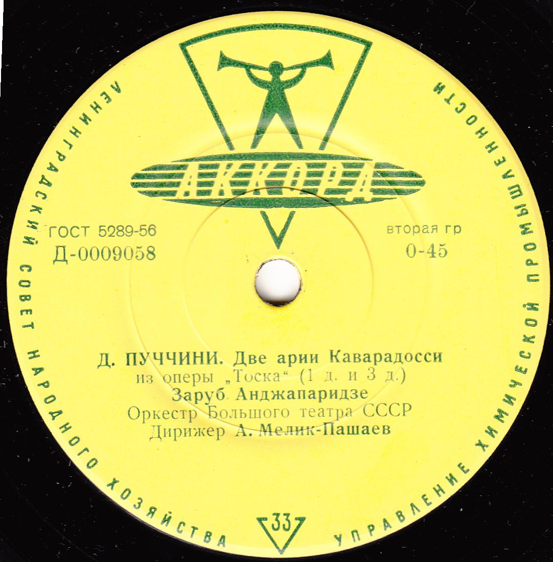 Зураб Анджапаридзе, тенор