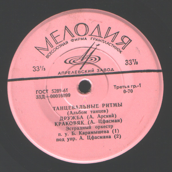 ТАНЦЕВАЛЬНЫЕ РИТМЫ (альбом танцев)