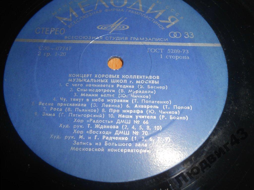 КОНЦЕРТ ХОРОВЫХ КОЛЛЕКТИВОВ МУЗЫКАЛЬНЫХ ШКОЛ г. МОСКВЫ