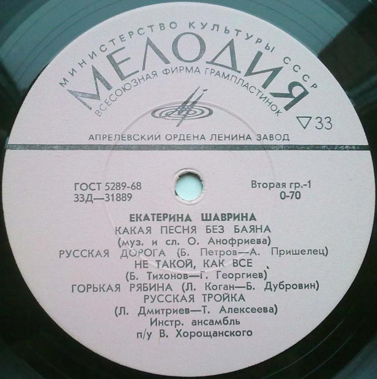 Екатерина Шаврина