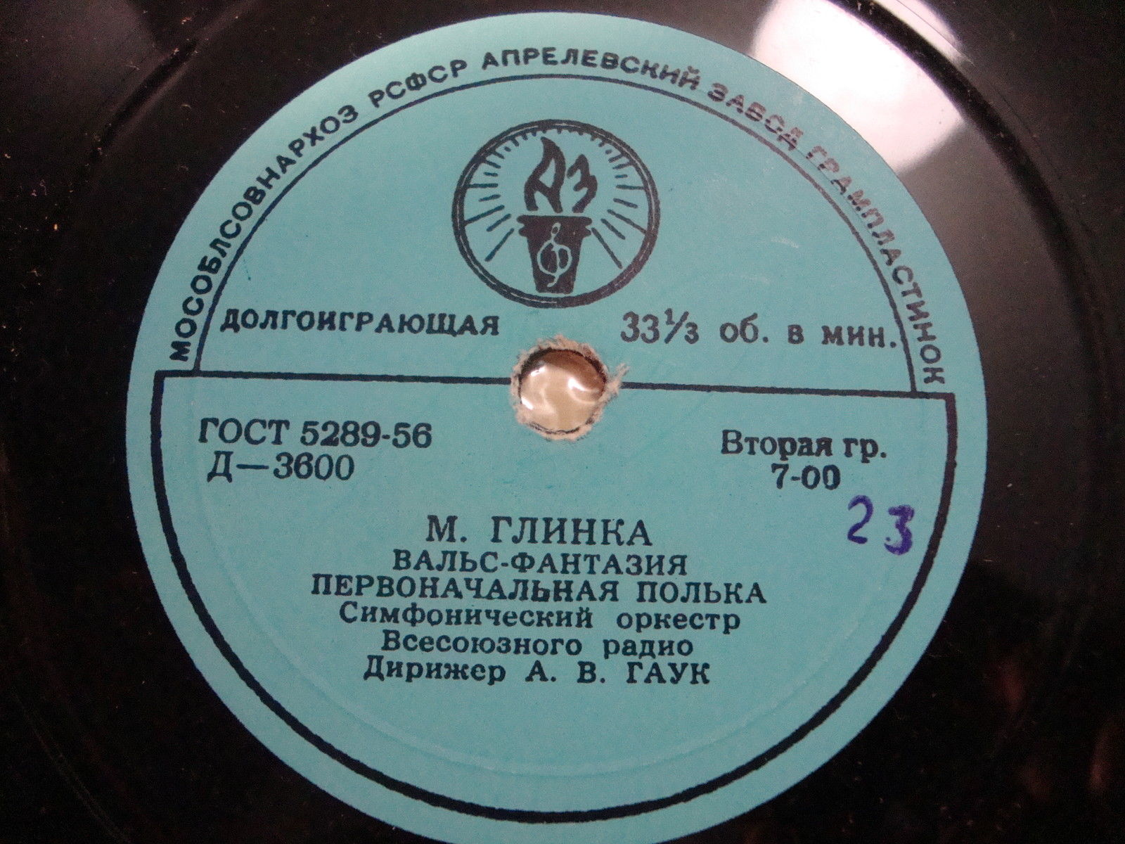 М. ГЛИНКА (1804–1857): Оркестровые произведения (А. Гаук, К. Иванов)