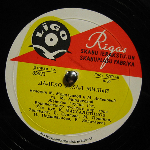 Далеко уехал милый / Страдания