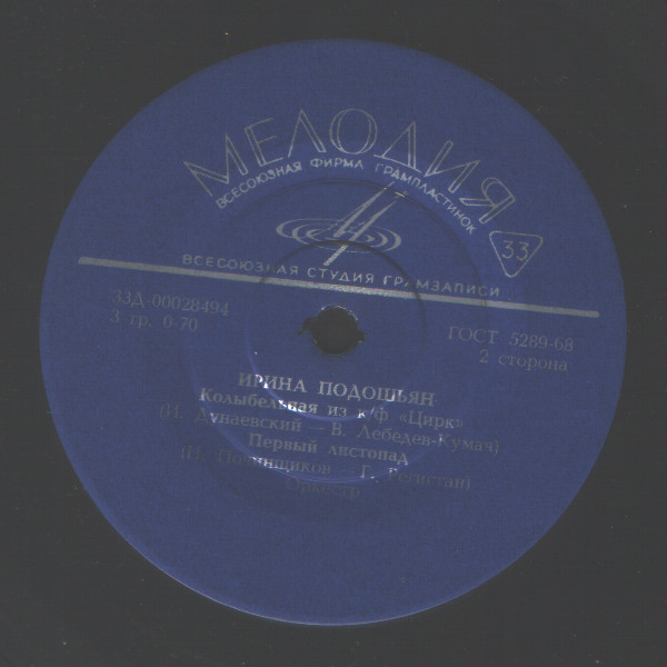 Ирина ПОДОШЬЯН