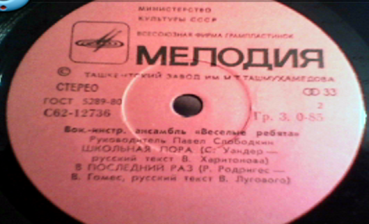 ВИА "Весёлые ребята"