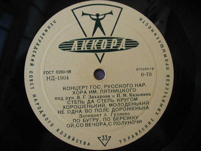 Концерт Государственного русского народного хора им. Пятницкого