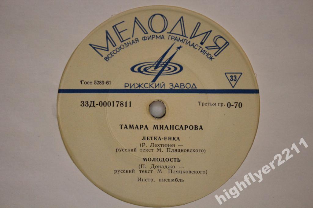 Тамара Миансарова
