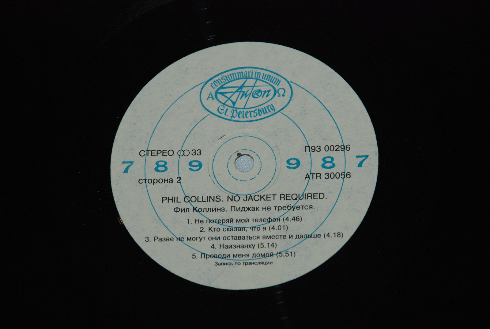 Phil COLLINS. No Jacket Required