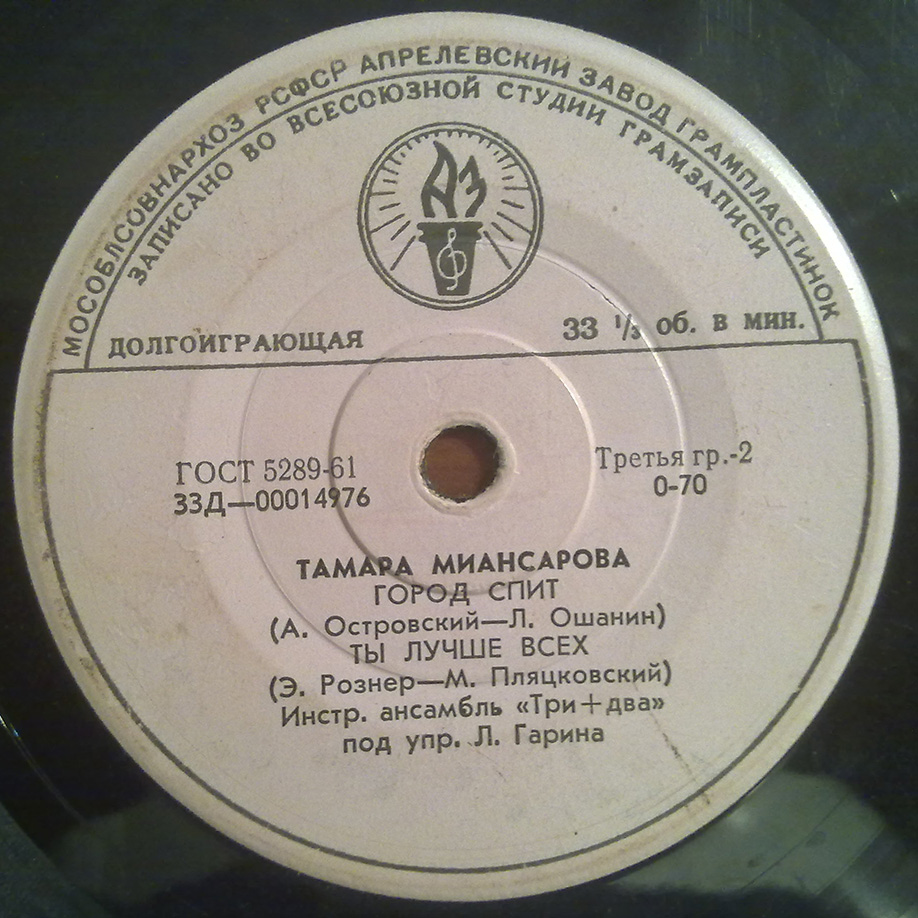 Тамара Миансарова