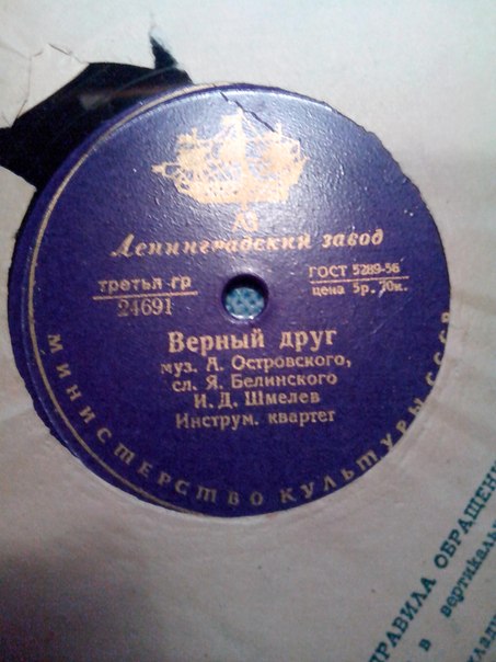 И. Д. Шмелёв — Верный друг / Звёздочка