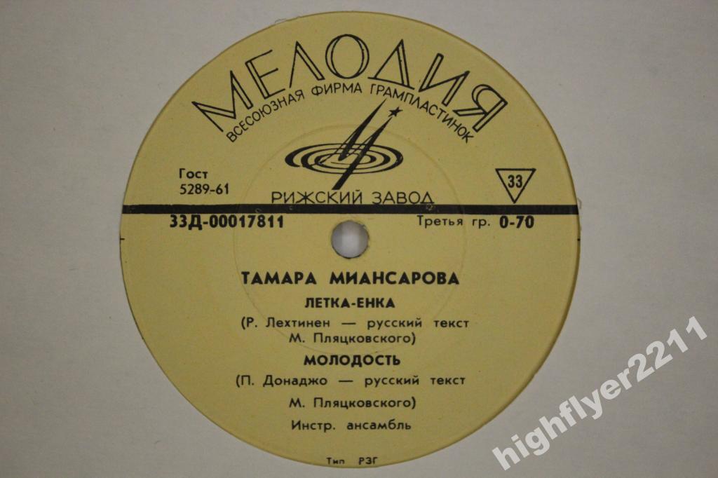 Тамара Миансарова