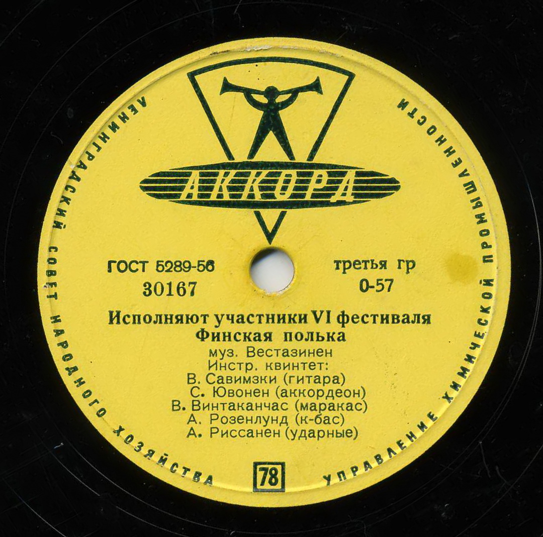 Исполняют участники VI фестиваля (Финляндия)
