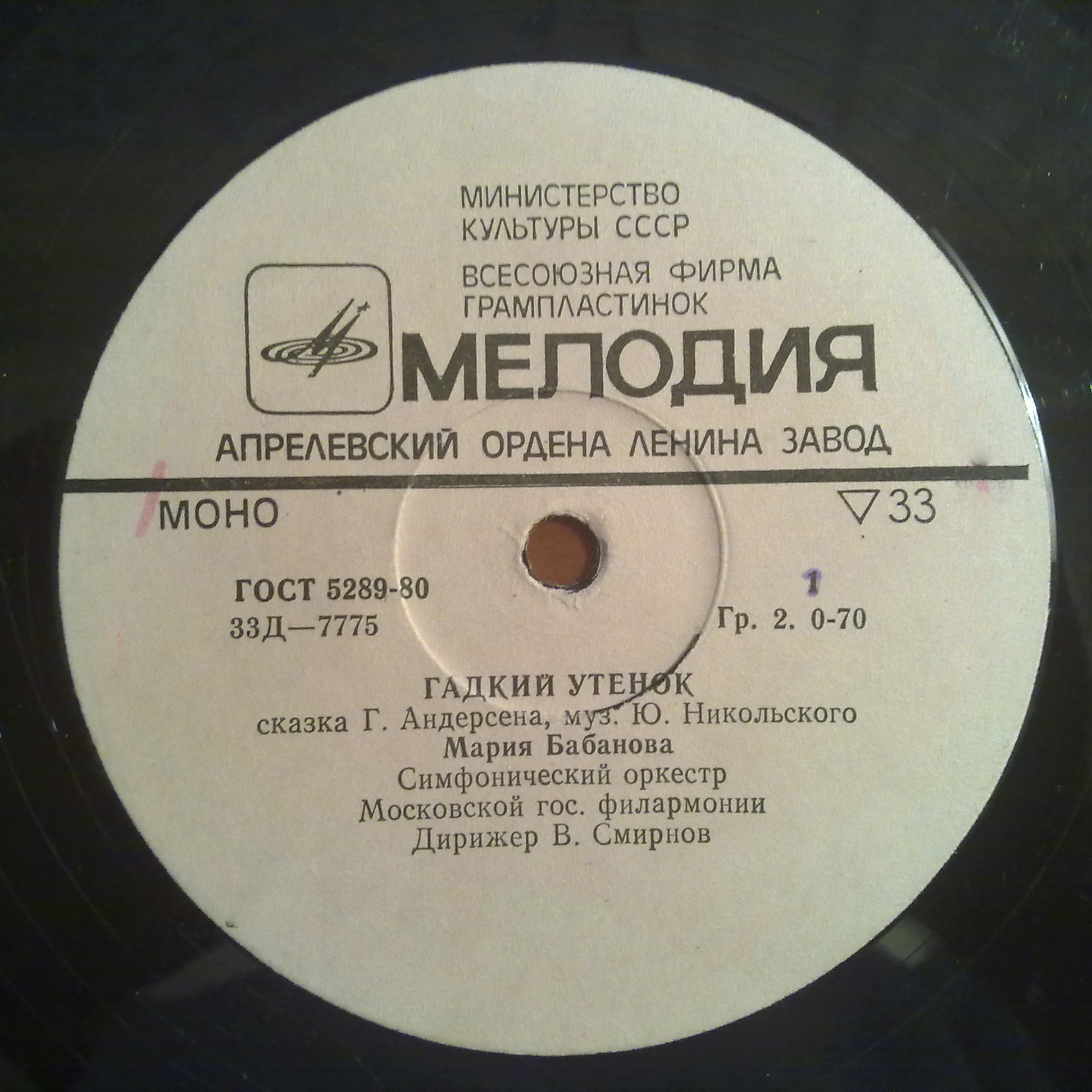 Г. Х. Андерсен. Гадкий утёнок