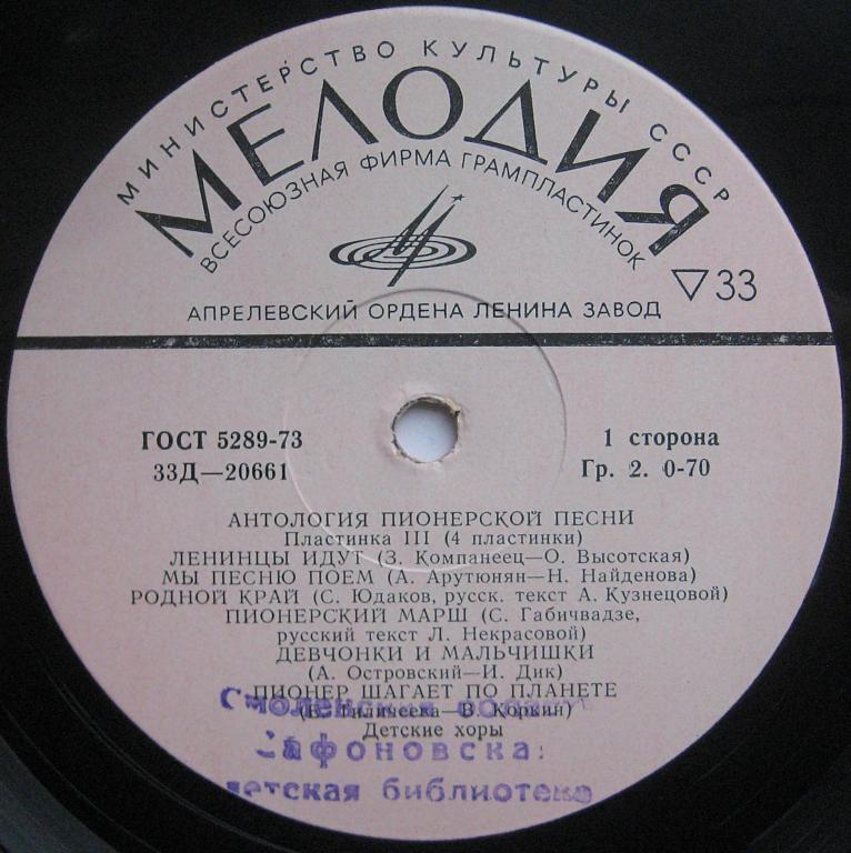 Пионерские песни