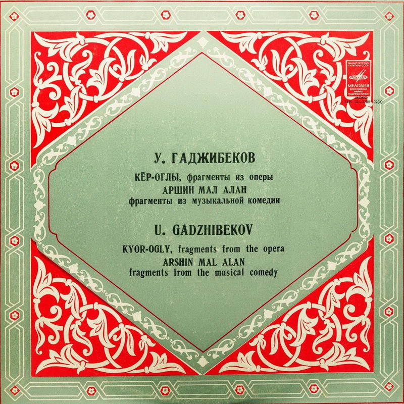 У. ГАДЖИБЕКОВ (1885 - 1948)