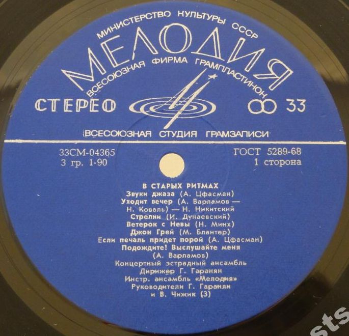 Ансамбль «Мелодия». В старых ритмах