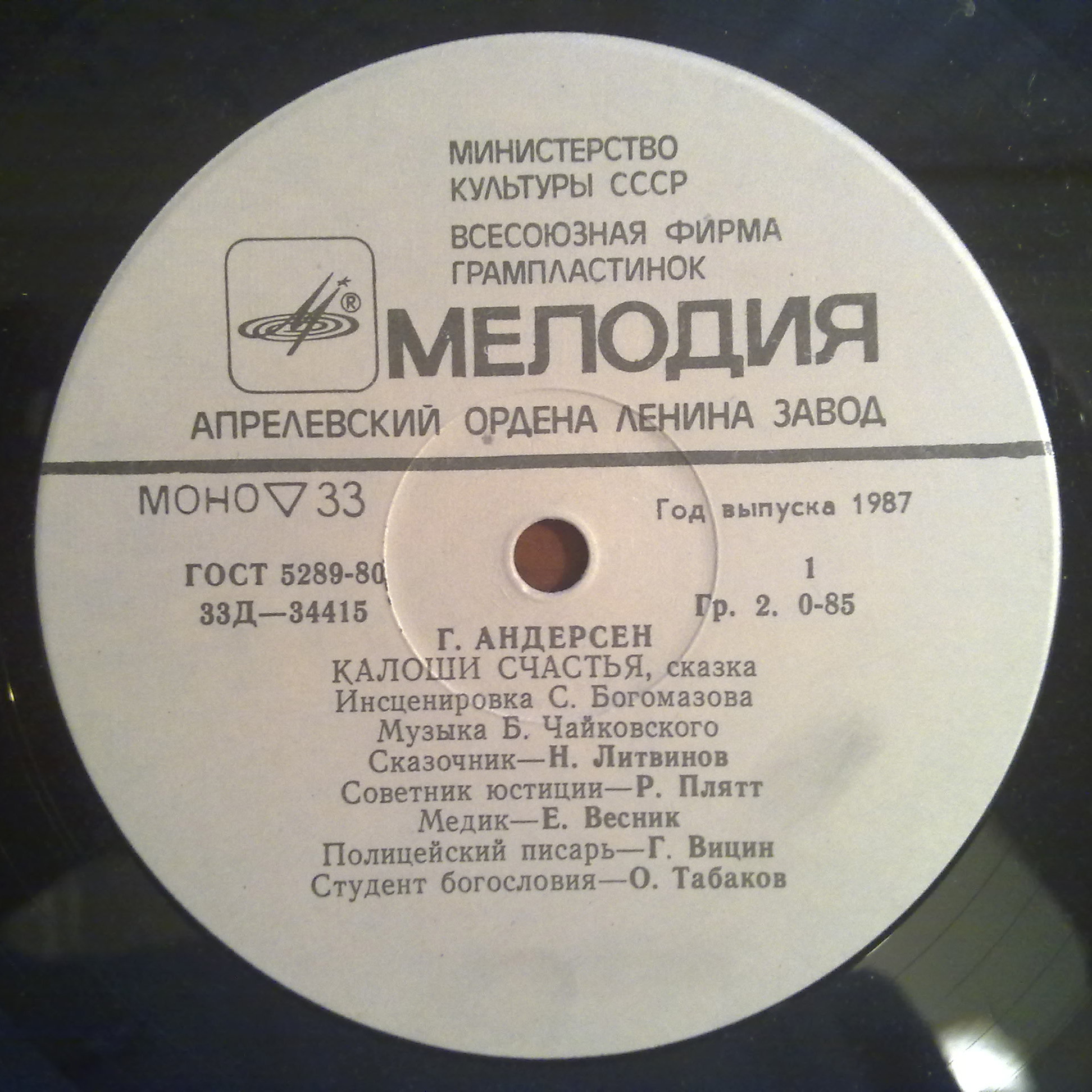 Г. Х. Андерсен. Калоши счастья