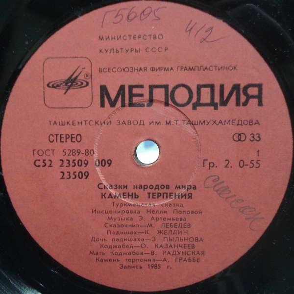 Камень терпения (туркменская сказка)