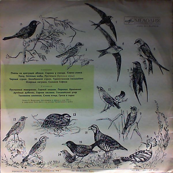 Голоса весны (вторая пластинка)