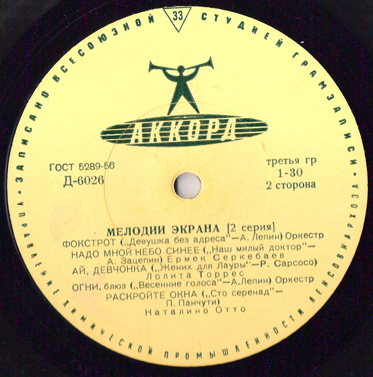 Мелодии экрана (2 серия)