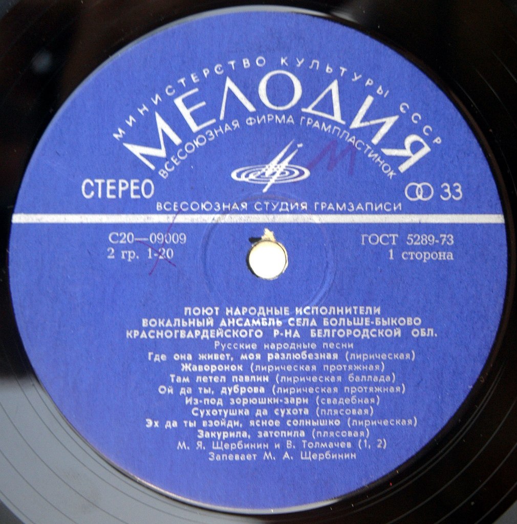 ПОЮТ НАРОДНЫЕ ИСПОЛНИТЕЛИ. Русские народные песни