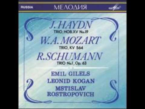 Й. ГАЙДН / В. А. МОЦАРТ / Р. ШУМАН. Трио для ф-но, скрипки и виолончели