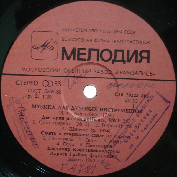 МУЗЫКА ДЛЯ ДУХОВЫХ ИНСТРУМЕНТОВ