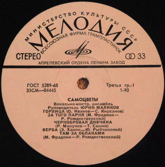 ВИА «Самоцветы»