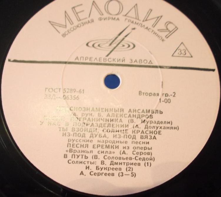 Краснознаменный им. А. В. Александрова ансамбль песни и пляски Советской Армии