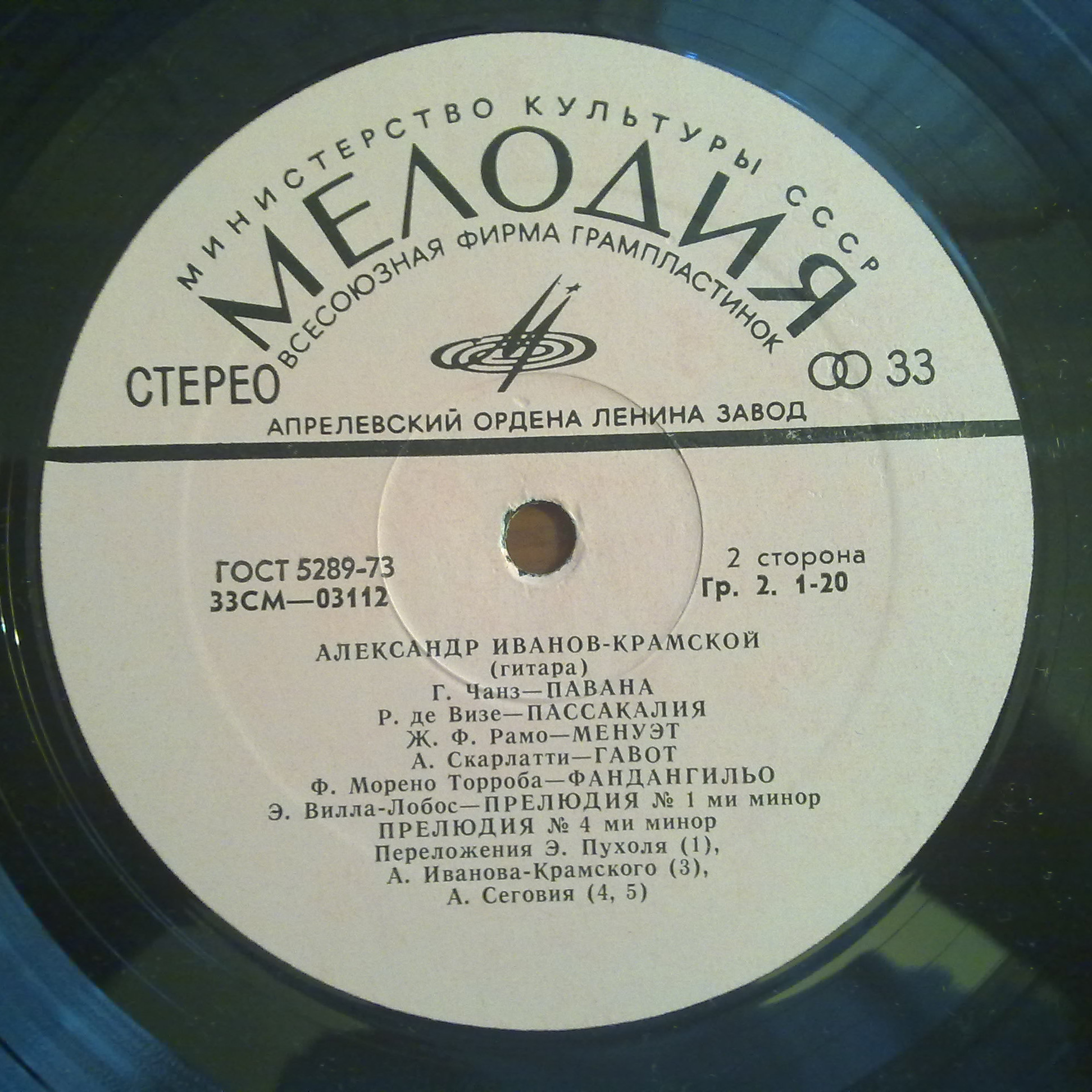 Александр Иванов-Крамской (гитара)