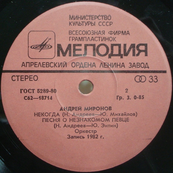 Андрей МИРОНОВ. «Ну чем мы не пара»