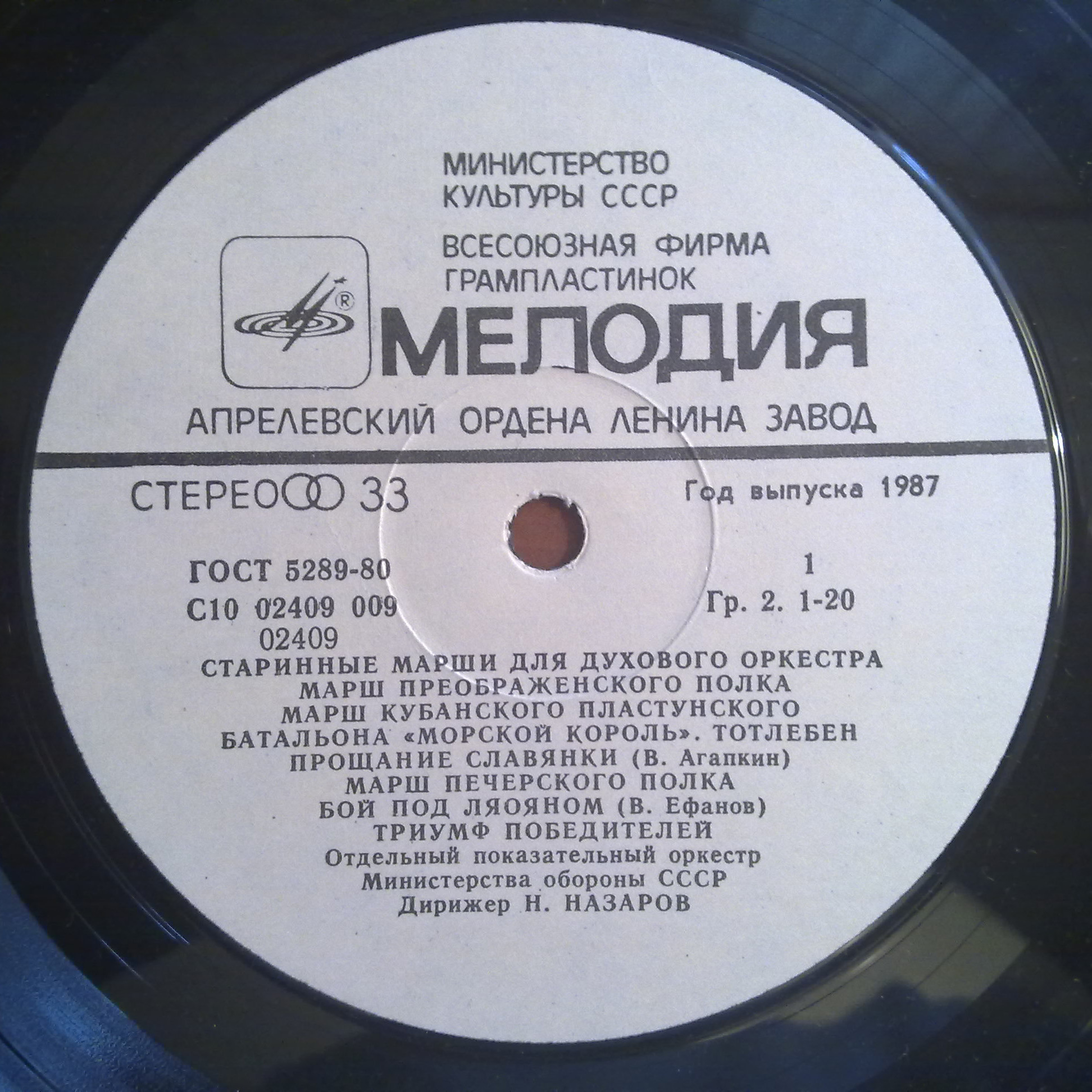 Старинные марши и вальсы для духового оркестра