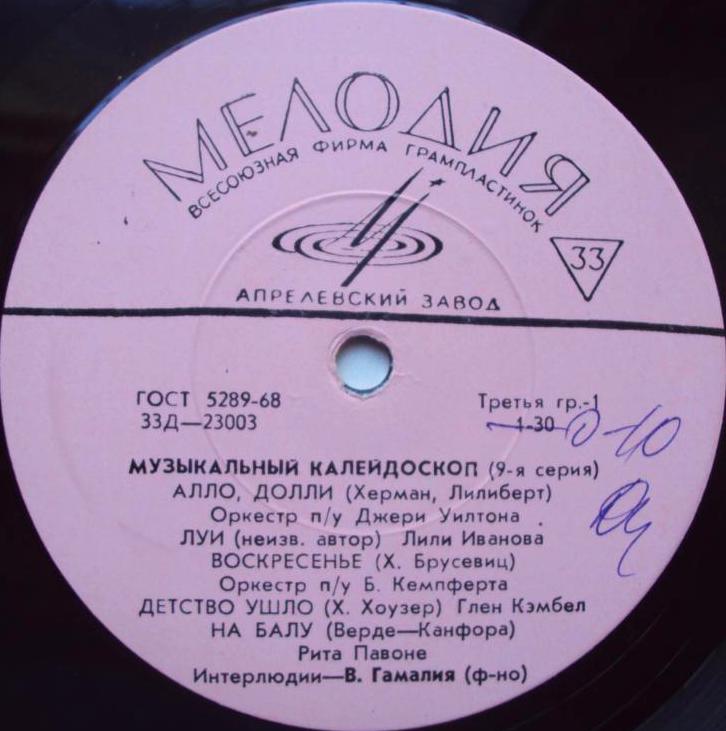 Музыкальный калейдоскоп (9-я серия)