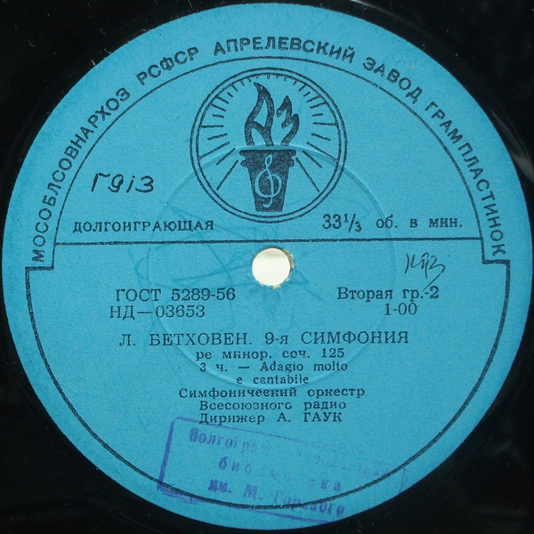 Л. БЕТХОВЕН: Симфония № 9 / Фантазия для ф-но, хора и оркестра