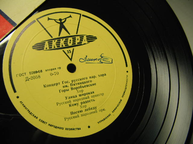 ГОС. АКАДЕМ. РУССКИЙ НАР. ХОР им. ПЯТНИЦКОГО