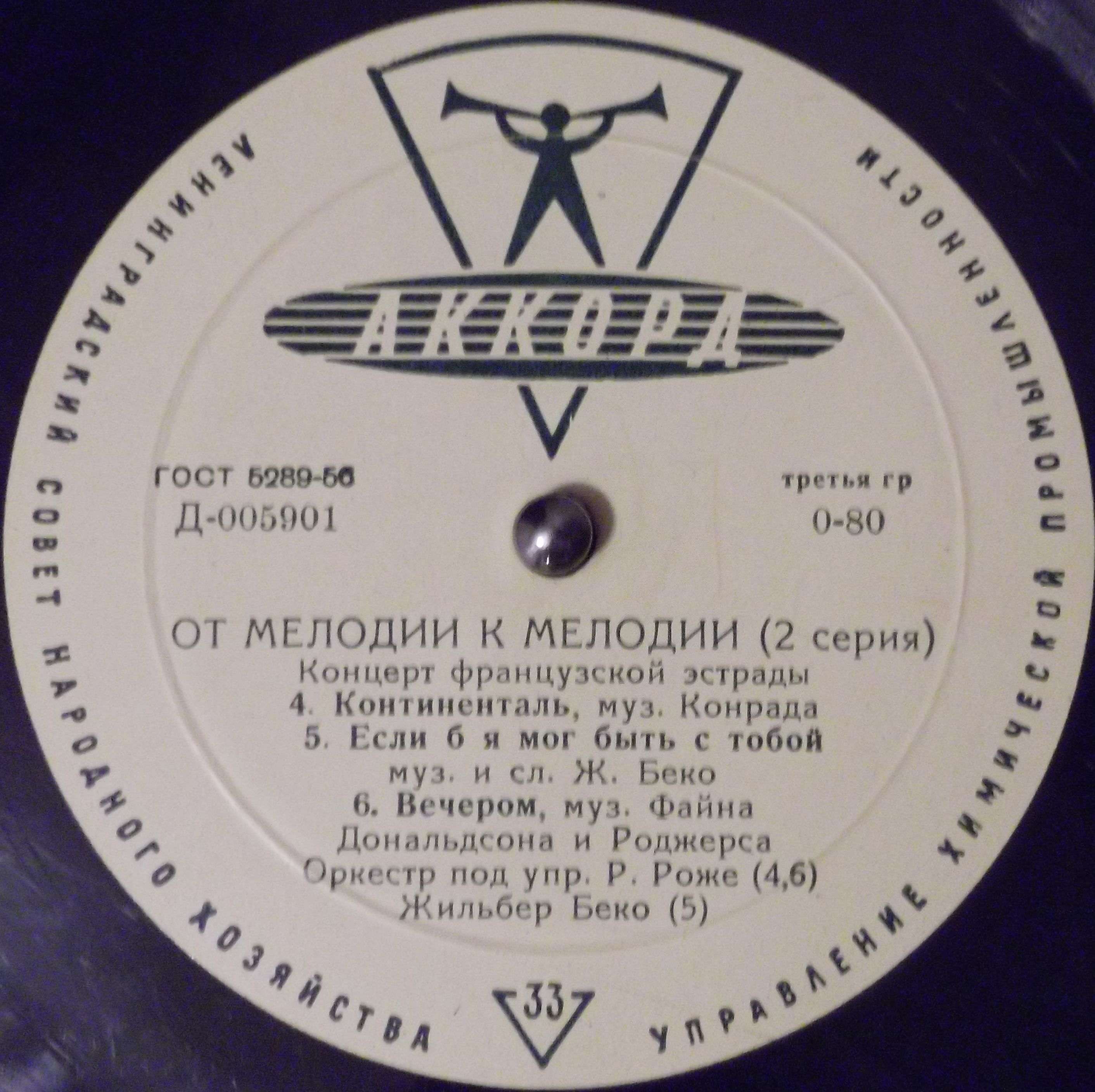 ОТ МЕЛОДИИ К МЕЛОДИИ (2 серия): Концерт французской эстрады